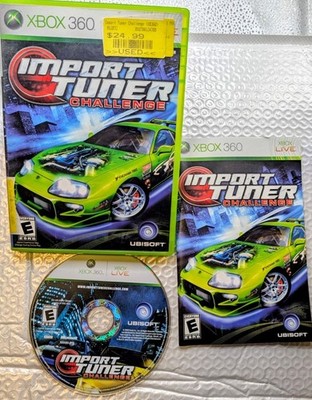 Ubisoft Import Tuner Challenge ( Microsoft Xbox 360, 2006) CIB Complete & Tested