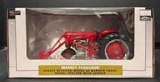Massy Ferguson 65 Narrow Front Siesel Tractor with Loader by SpecCast 1/16 Scale