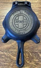 Vintage Griswold Mini Cast Iron Skillet Ashtray #00-570A Match Holder Mint 0758