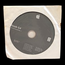 iBook G4 CD-Rom Apple Hardware test Software additional software 2004