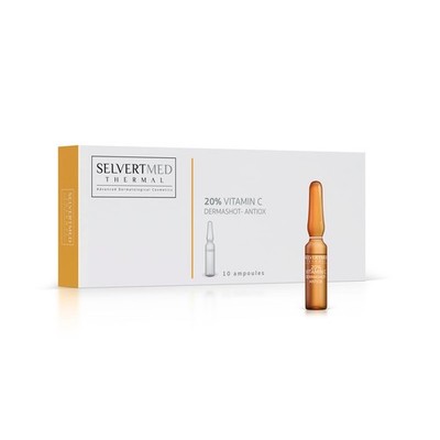 Selvert Thermal MED 20% Vitamin C DermaShot-Antioxidant 10 x2ml