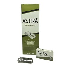 100 X Astra Superior Platinum Double Edge Safety Razor Blades FREE SHIPPING