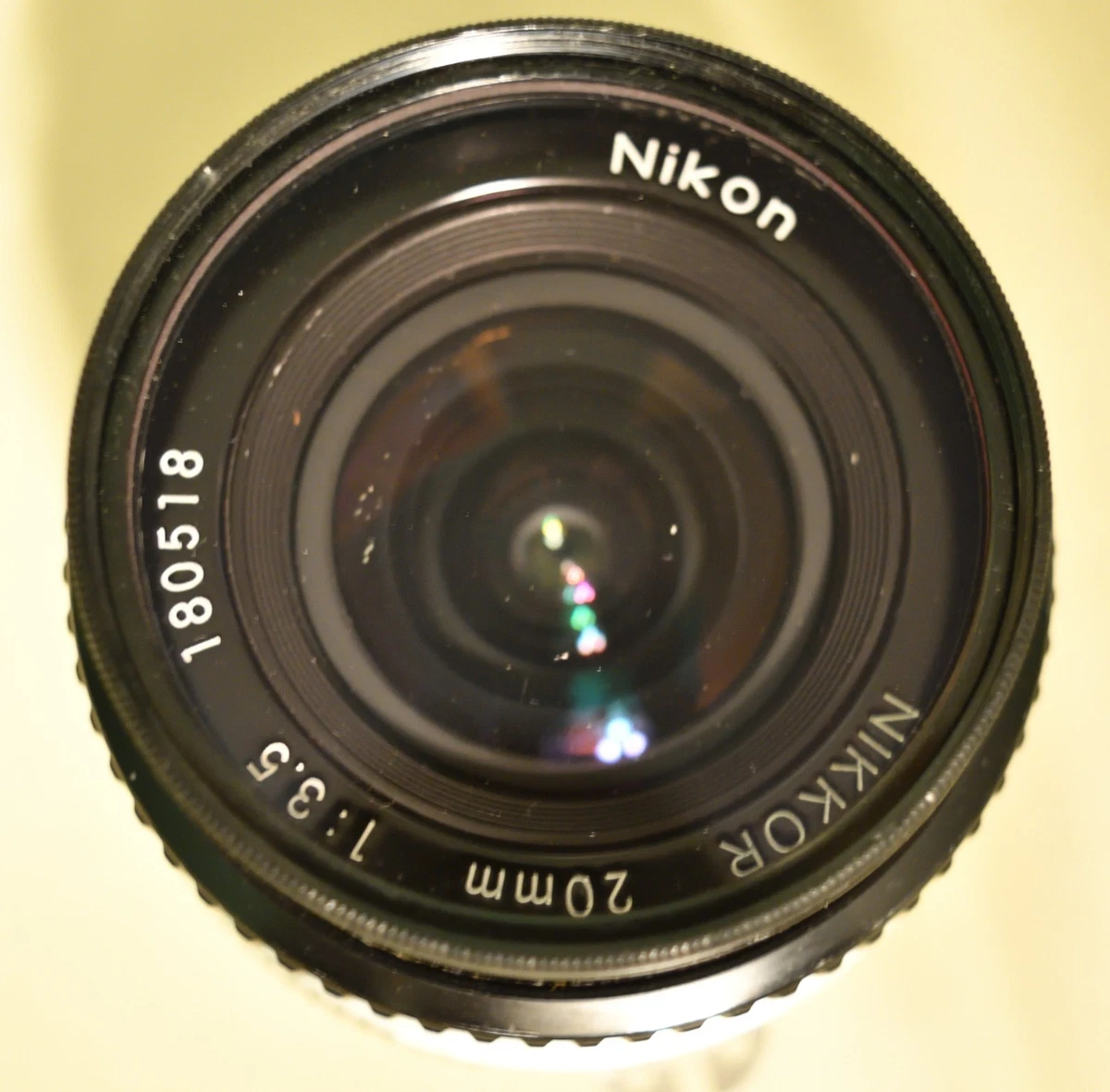 ニコン NIKKOR 20mm f/3.5 美品 Nikon NIKKOR f/3.5 Camera Lenses 20mm Focal for sale - eBay