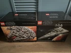 LEGO Star Wars !  2 SHIPS 75192 MILLENNIUM FALCON - 75252 Star Destroyer.. Mint
