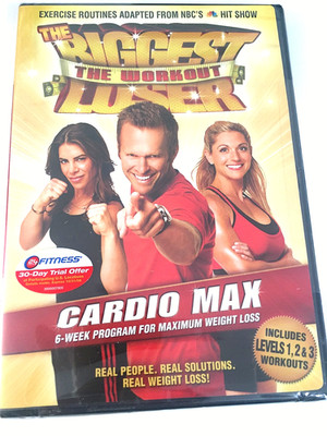 The Biggest Loser Cardio Max DVD / New!  Ships Same Day with Tracking