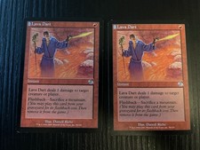 2x Lava Dart / Lavapfeil, Magic, Mtg, englisch, Judgment