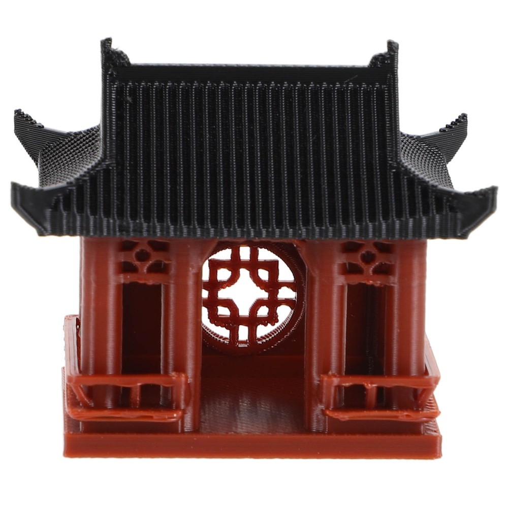 Asian Japanese Pavilion Statue for Outdoor Fairy Garden Decor