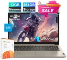 2026 Lenovo IdeaPad Laptop 15.6" 1-Yr MS 365 Intel Dual-Core 12GB RAM 384GB SSD