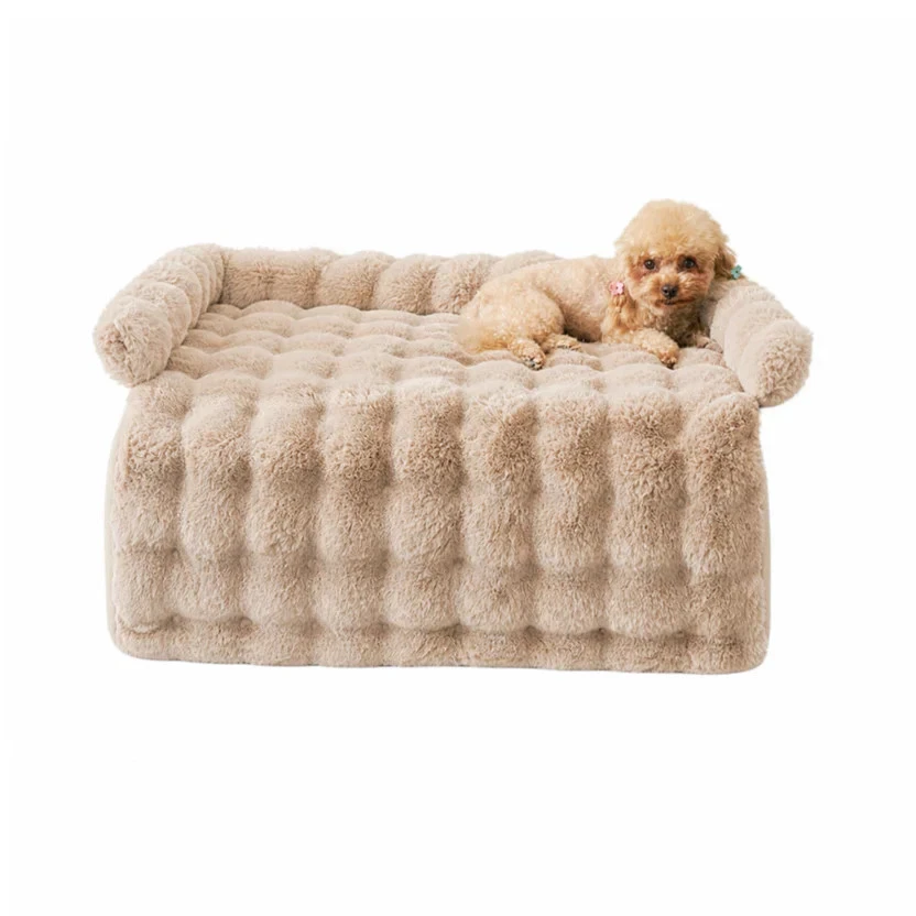 Plush Cushion Pet Mat Soft Bed for Cats and Small to Medium Dogs Machine Wash...