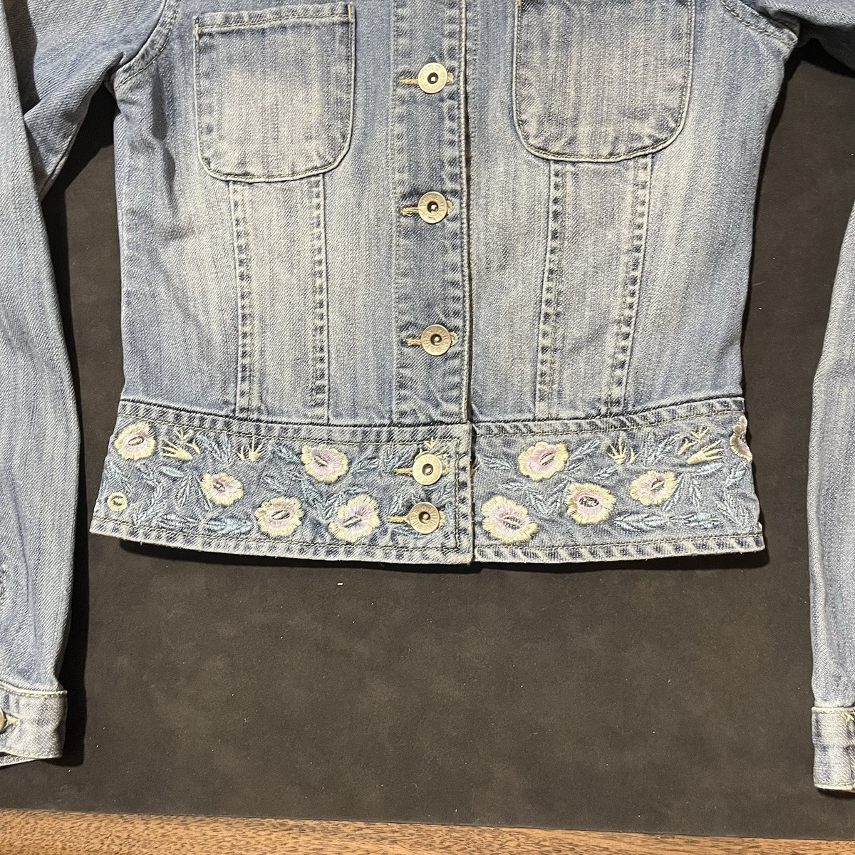 ジャケット・アウター y2k fairy grunge fringe denim jacket Women's Y2K Preppy Denim Jacket Fairy Grunge Aesthetics