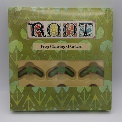 Root Deluxe Homeland Frog Clearing Markers Board Game Add On Upgrade Leder Games