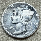 1917 S Mercury Dime