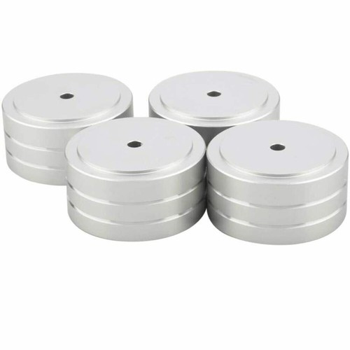 4x40x20mm Aluminum Speaker Isolation Feet Pad for HiFi Turntable Player Speaker - Picture 8 of 11