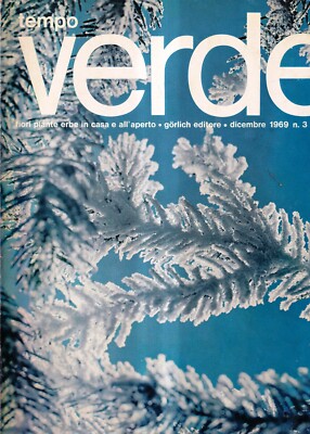 Grüne Zeit Nr. 3 - Dezember 1969 monatlich - Die Blume des Monats Die Orchidee
