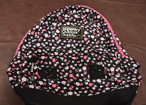 superdry floral backpack