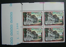 1989   Quartina   LICEO  PARINI   MILANO   MNh**