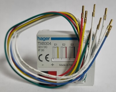 Hager TXB304 EIB KNX Binreingang / Tasterschnittstelle UP 4fach  potentialfrei | eBay