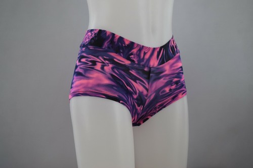 SALE! - Closeout last season - Child Large Booty Shorts - 4 Way Stretch Spandex - Picture 2 of 3