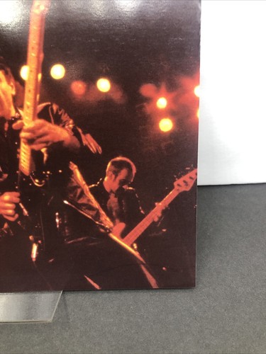 FOTO RARA DE 8x10 DE COLECCIÓN 1984 ROCKTOGRAFÍA DE SCORPIONS EN VIVO EN PAPEL KODAK - Imagen 4 de 5