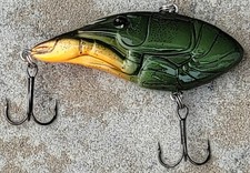 RARE Live Target Crankbait (CV76SK309) Lipless Rattle Trap -Green Pumpkin Orange