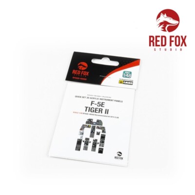 Redfox studio #RFSQS-48068 1/48 F-5E Tiger II (for AFV Club kit)