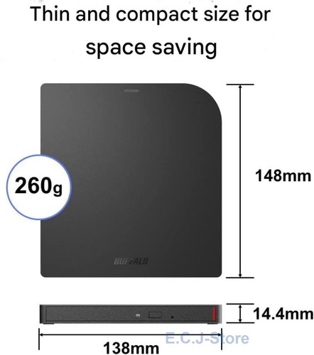 External Blu-ray drive writing playback editing software Japanese manufacturer - Picture 6 of 8