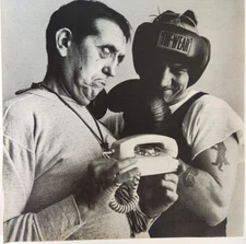 Boxer Coach Men Boxing AT&T Bell System Telephone Vintage 1967 Magazine Print Ad