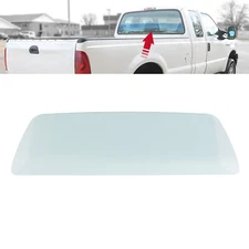 For Ford F250 F350 F450 F550 F650 F750 99-07 Rear Window Glass Stationary Clear