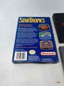 StarTropics (Nintendo NES,)  W/ Box