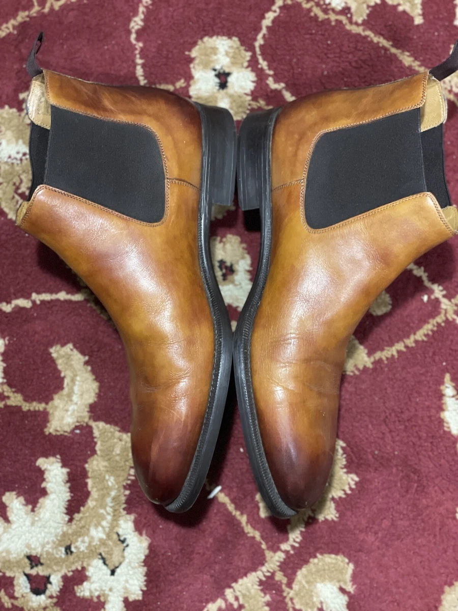 Magnanni foster leather shop chelsea boot