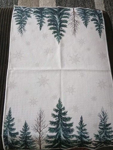 Geschirrtücher Winterwald Design eine tolle Kombination schöner Farben. - Bild 2 von 7