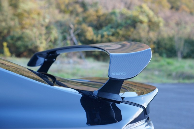 SARD RACING OEM CARBON LSR REAR WING TRANK SPOILER FOR TOYOTA 86