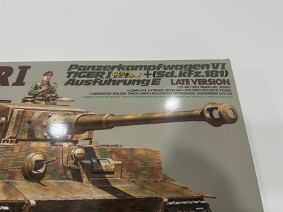 Tamiya Panzer VI Tiger Modellbausatz – Detailliertes Plastikmodell Zum Selberbauen (ab 14 Jahre)