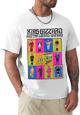 King Music Gizzard and Lizard and Wizard T-shirt For men Women S-4XL