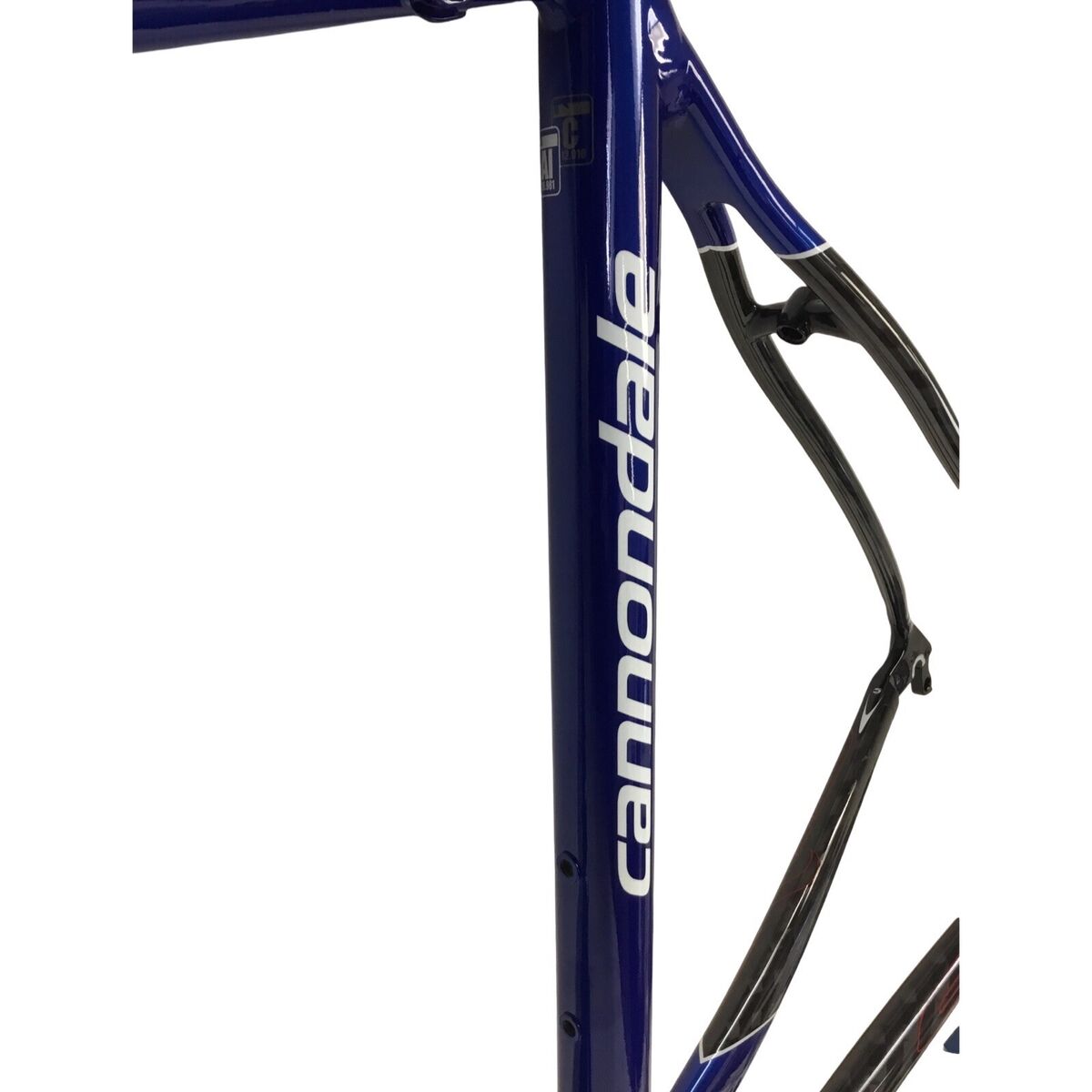 Cannondale Six Alloy Road Frame Only 700c 57cm Blue Carbon Cannondale Six Alloy Road Frame Only 700c 57cm Blue Carbon