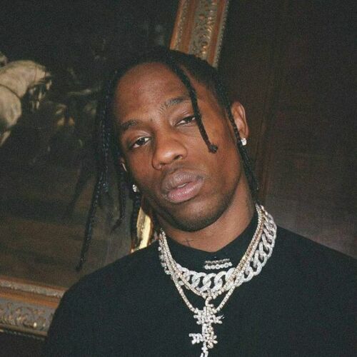 Travis Scott Cactus Jack Cross & 18" Iced Cuban & 1 Row Chain Hip Hop Necklace - Picture 3 of 12