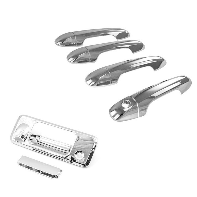 Chrome Door Handle TailGate Cover For 2016 2017 Toyota Tacoma Without Smart Hole EBay