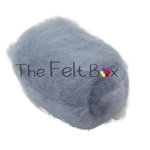 Carded Felting Wool Needle 3D Brown Grey White Black Green Blue Batt The FeltBox - Picture 146 of 163