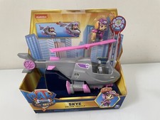 Paw Patrol The Movie SKYE Deluxe Vehicle w/ Figure -NEW HTF Pink Toy