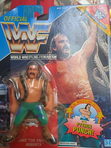 WWF Hasbro Jake The Snake Roberts Complete w/ Dami...