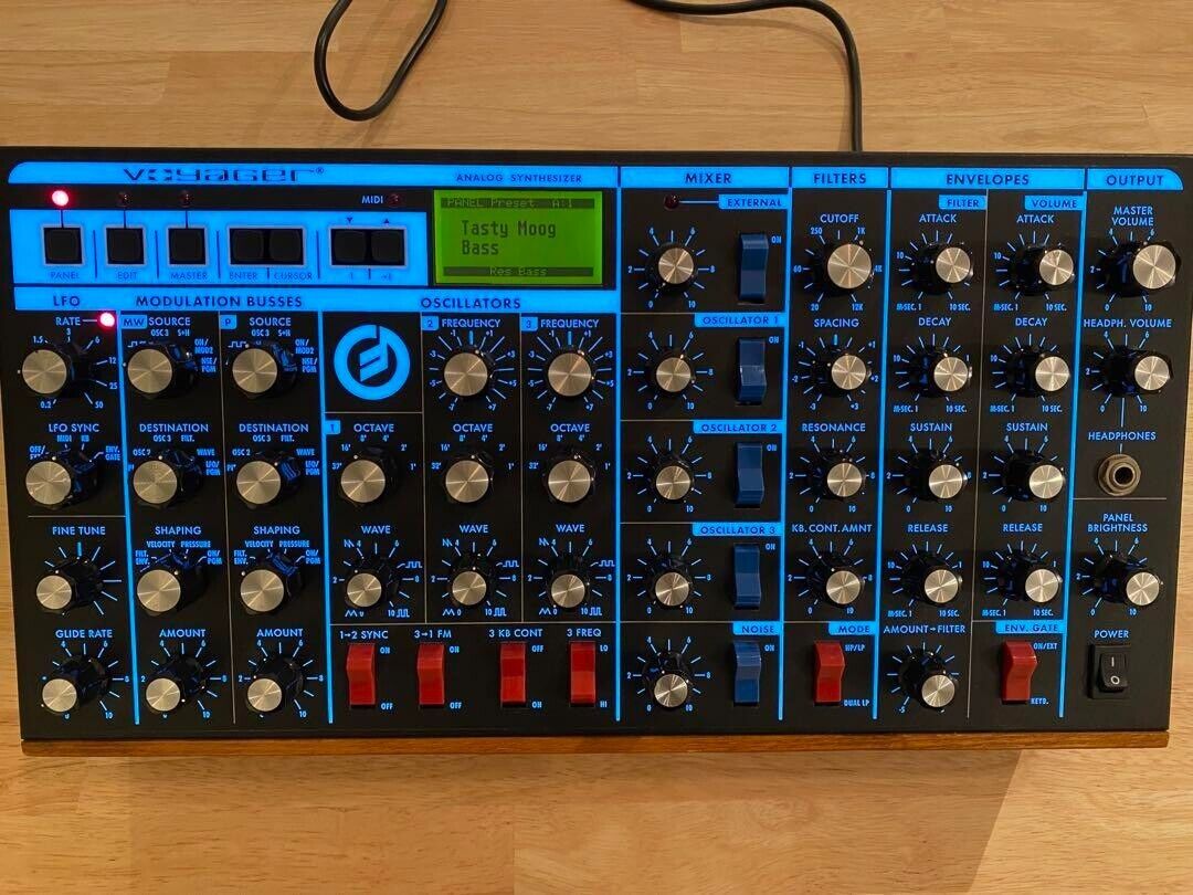 Moog Minimoog Voyager Rack Mount Edition Synthesizer Moog Minimoog Voyager Rack Mount Edition Synthesizer