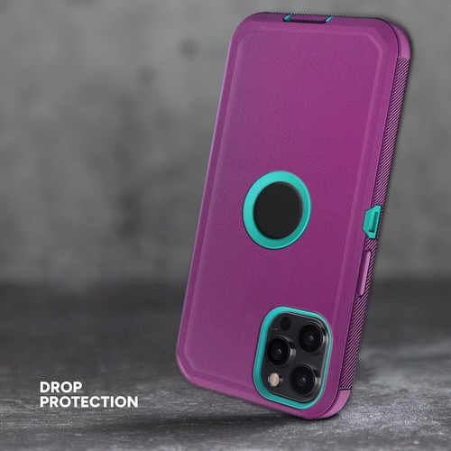 Funda de teléfono resistente a prueba de golpes resistente para iPhone 12 Pro Max/12 Pro/12 - Imagen 71 de 73