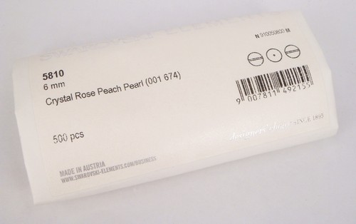 Genuine SWAROVSKI CRYSTAL PEARL ELEMENT #5810 ROUND BEAD ~ Many Color & Size - Picture 129 of 146