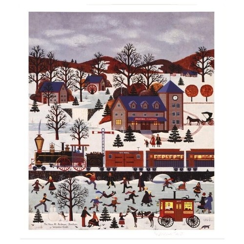 Jane Wooster Scott Wild Swans of Chesapeake Bay Signed Numbered