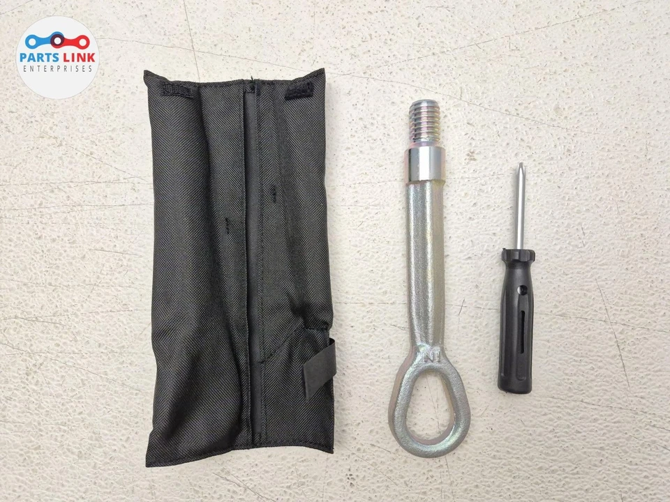 BMW X3 M40I 2018-24 KIT DE HERRAMIENTAS RECUPERACIÓN GANCHO DE REMOLQUE DESTORNILLADOR BOLSA CONJUNTO G01 F97 X4 Foto 4 de 4