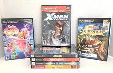 PlayStation 2 PS2 Bundle 7 Games Lot Tekken X-Men Harry Potter Three Kingdoms