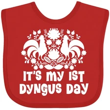 Inktastic 1st Dyngus Day Polish American Baby Bib Dingus Poland Heritage Culture