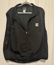 The North Face Apex Softshell Vest Mens XL Wind Water Resistant Black