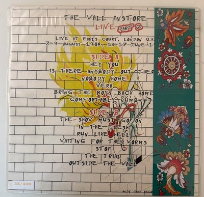 -Pink Floyd - The wall live in store part 2 - Vinyl gelb nummeriert 35/100