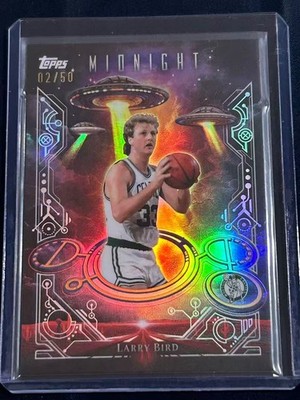 2025-26 Topps Midnight - Daydreamers Larry Bird #DD-14 02/50